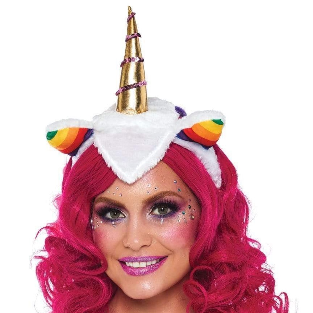 Leg Avenue Plush Unicorn Headband Halloween Costume